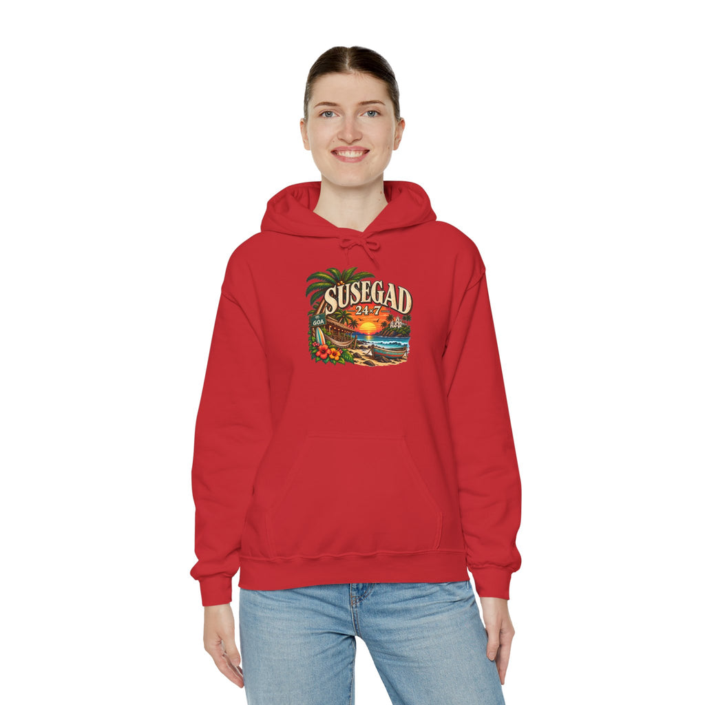 Susegad 24x7 Tropical Sunset Hoodie