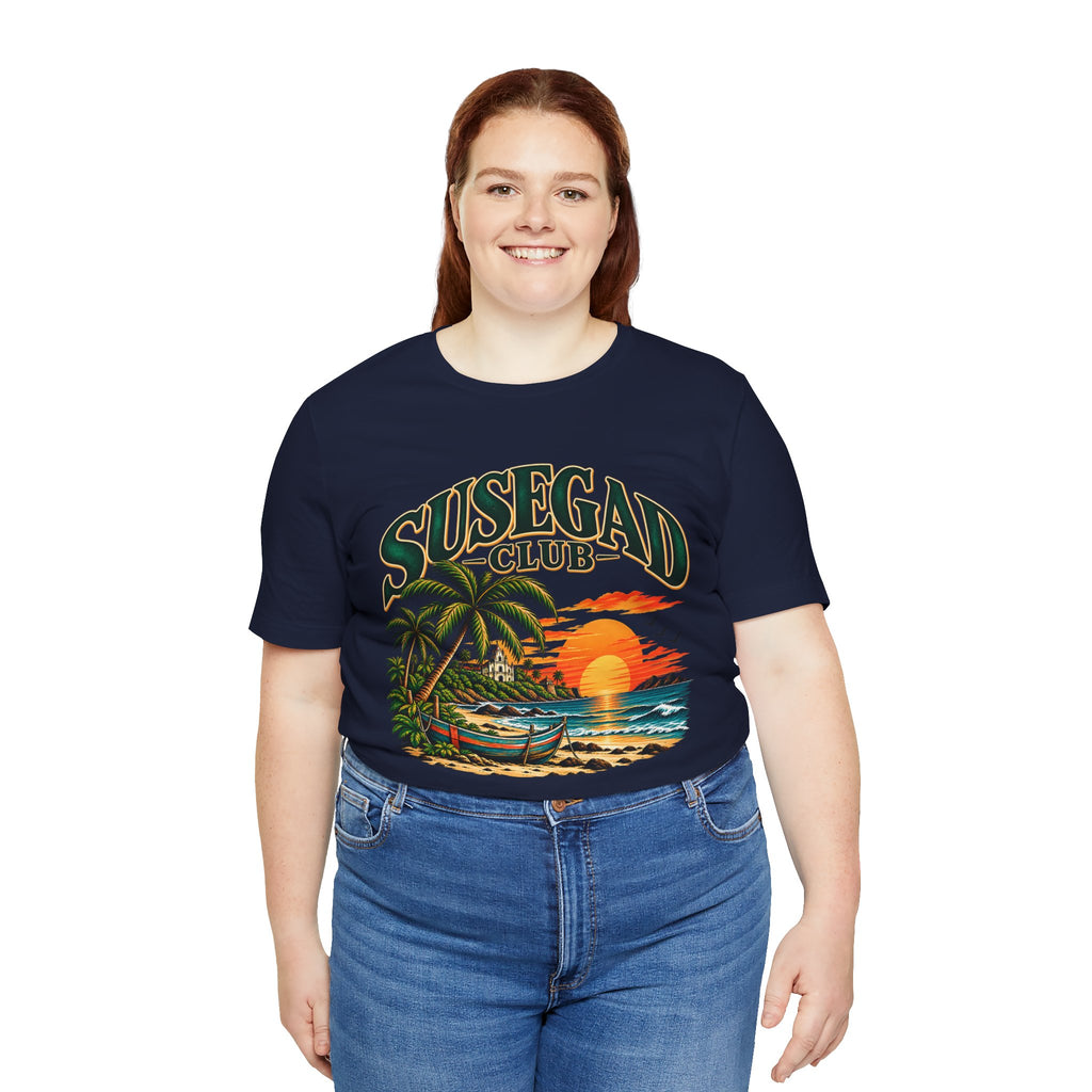 Susegad Club Sunset Beach Jersey T-Shirt