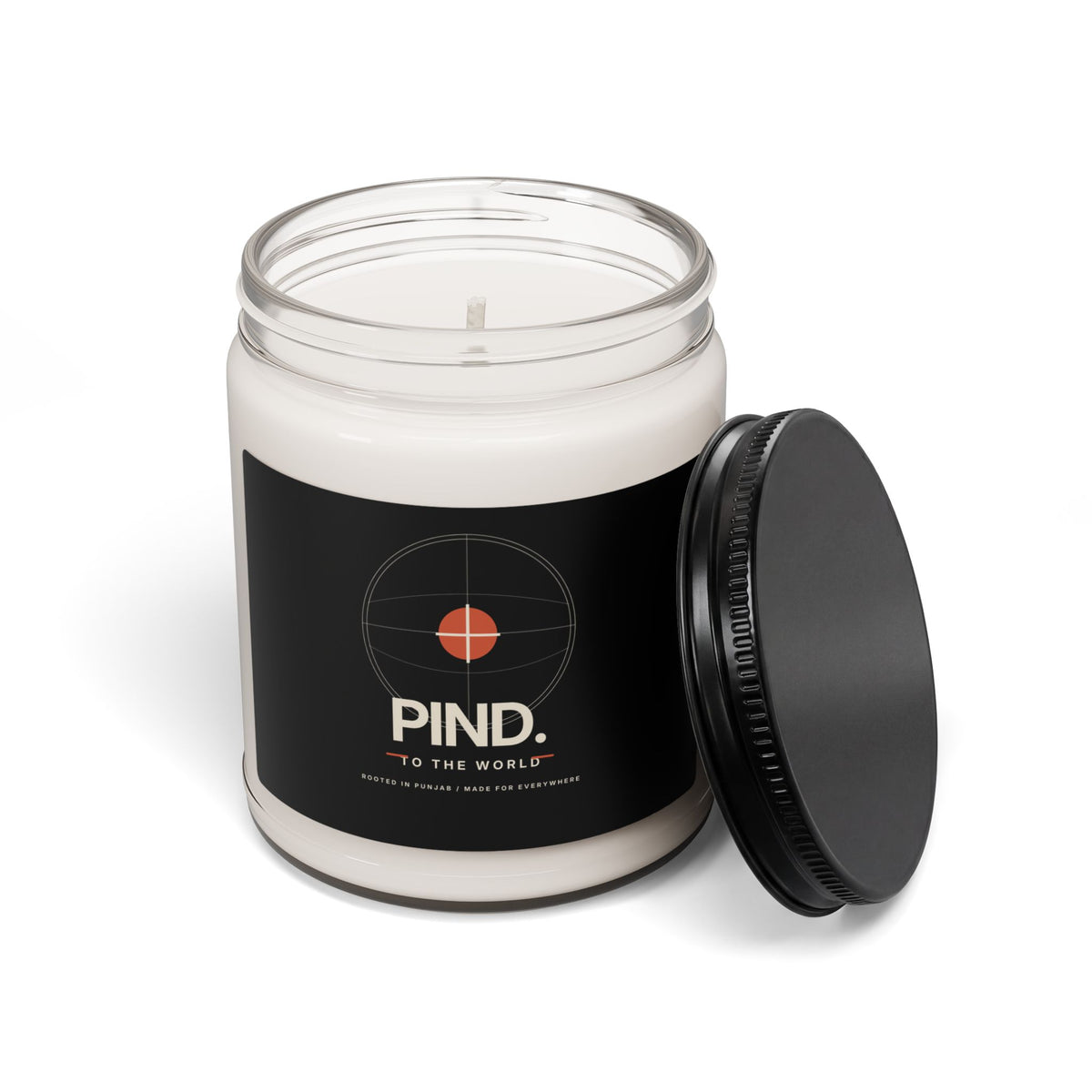PIND 9oz Soy Candle | Punjabi Village Graphic