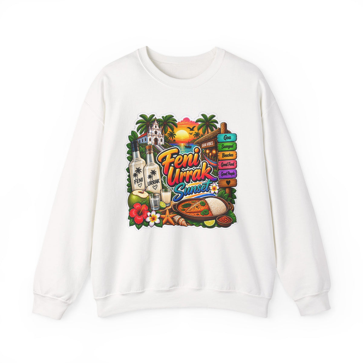 Susegad 24x7 | Goan Heritage Crewneck Sweatshirt