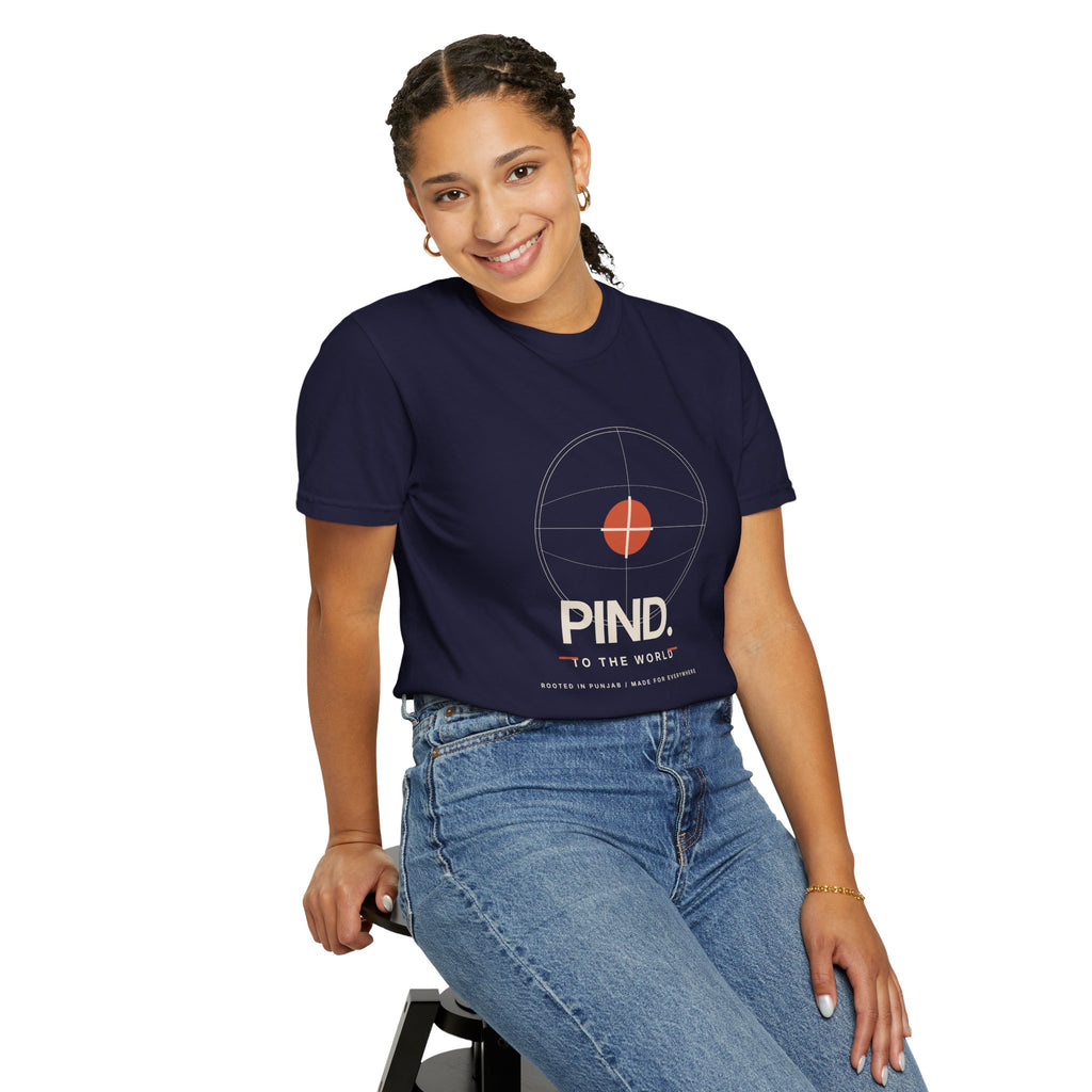 PIND. Punjabi Heritage Graphic T-Shirt | Garment-Dyed Tee