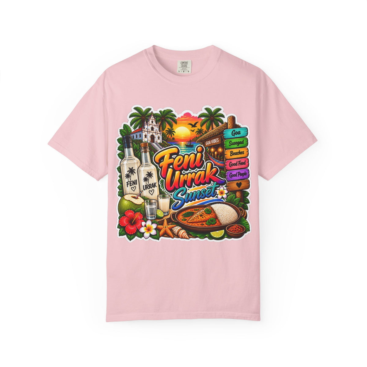 Susegad 24x7 | Goan Heritage Garment-Dyed T-Shirt