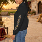 Bohemian Folk Art Drum Hoodie