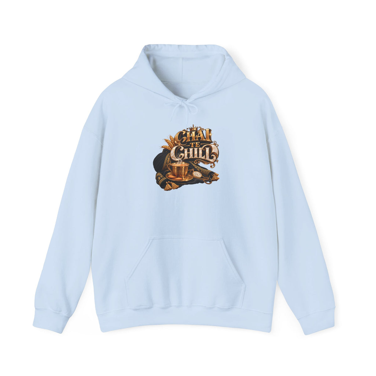 The Chill Coffee Graphic Hoodie | Autumn Leaves Pullover
