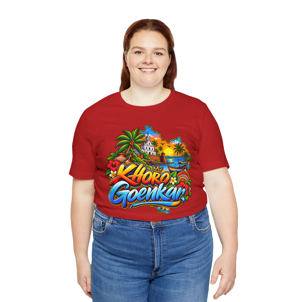 Khoro Goenkar | Goan Heritage Jersey T-Shirt