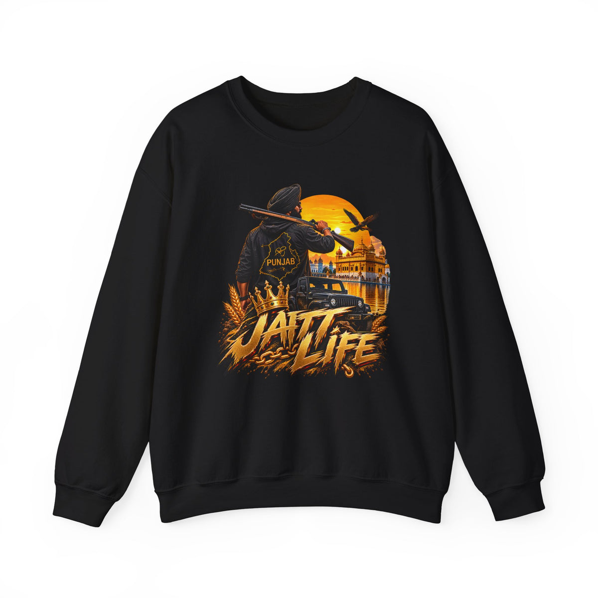 Jail Life Crewneck Sweatshirt – Retro Prison Escape Graphic Pullover