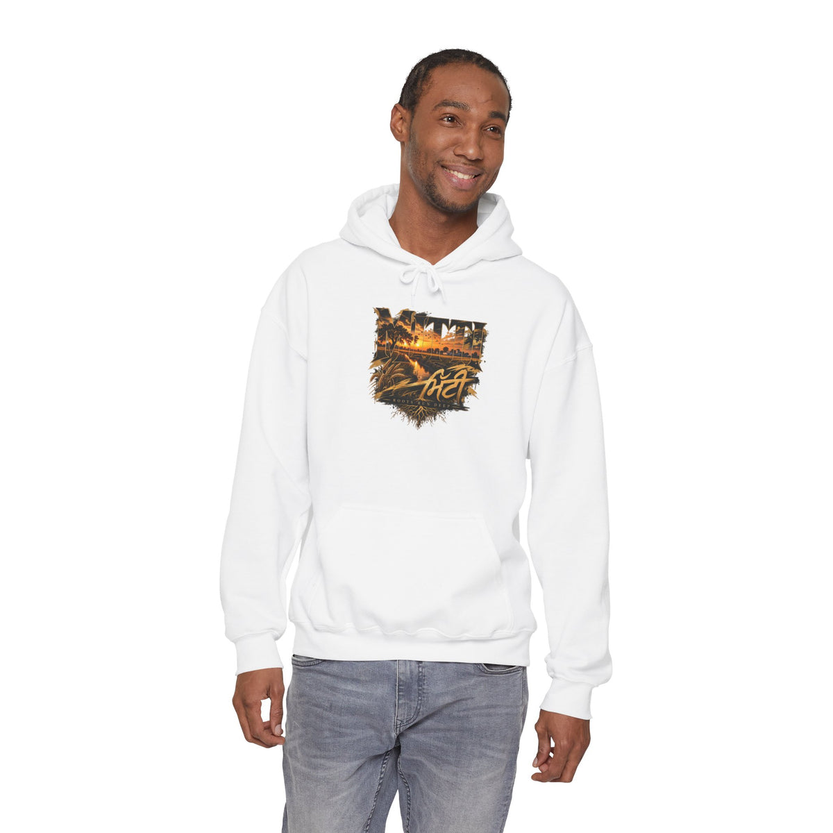 Sunset Surf Graphic Hoodie | Tropical Beach Pullover