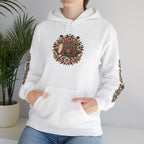 Bohemian Folk Art Drum Hoodie