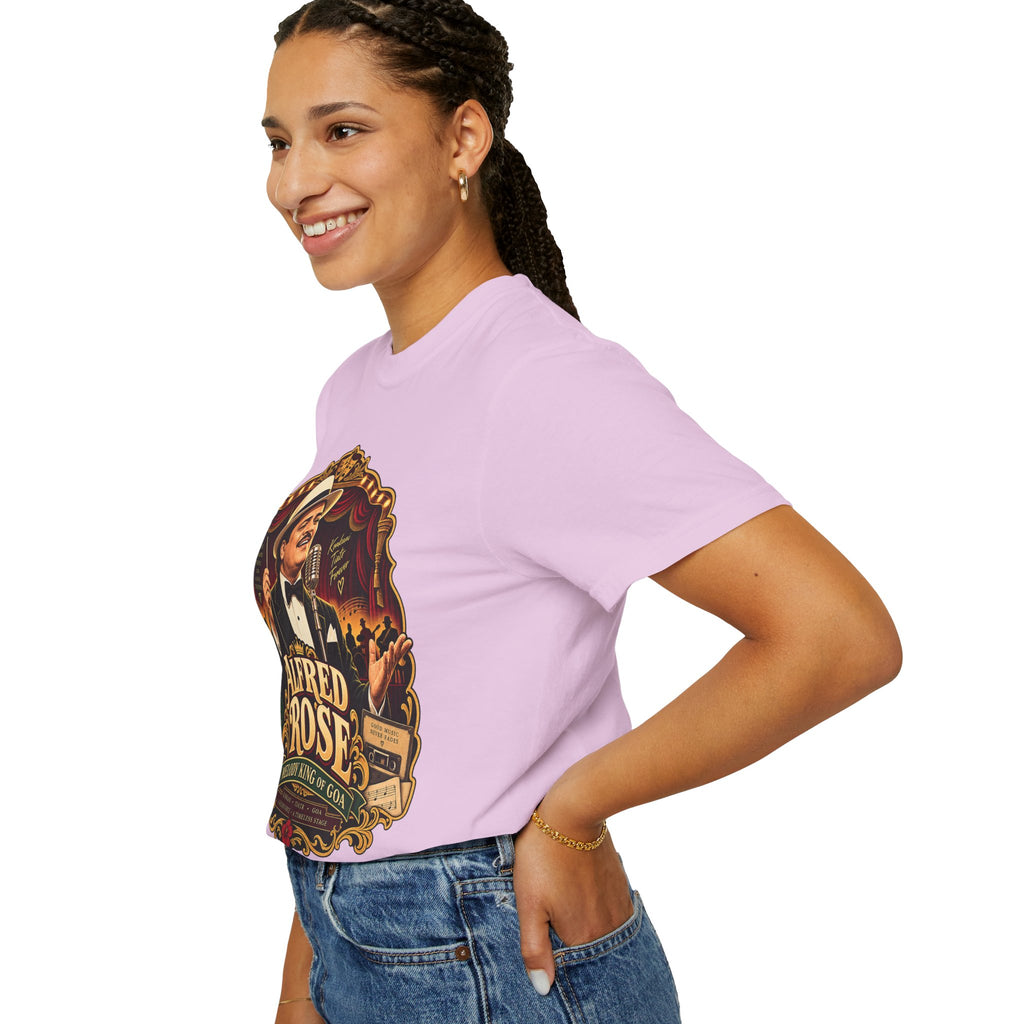 Alfred Rose Vintage Goan Music Graphic T-Shirt