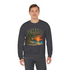 Susegad Club Tropical Sunset Crewneck Sweatshirt