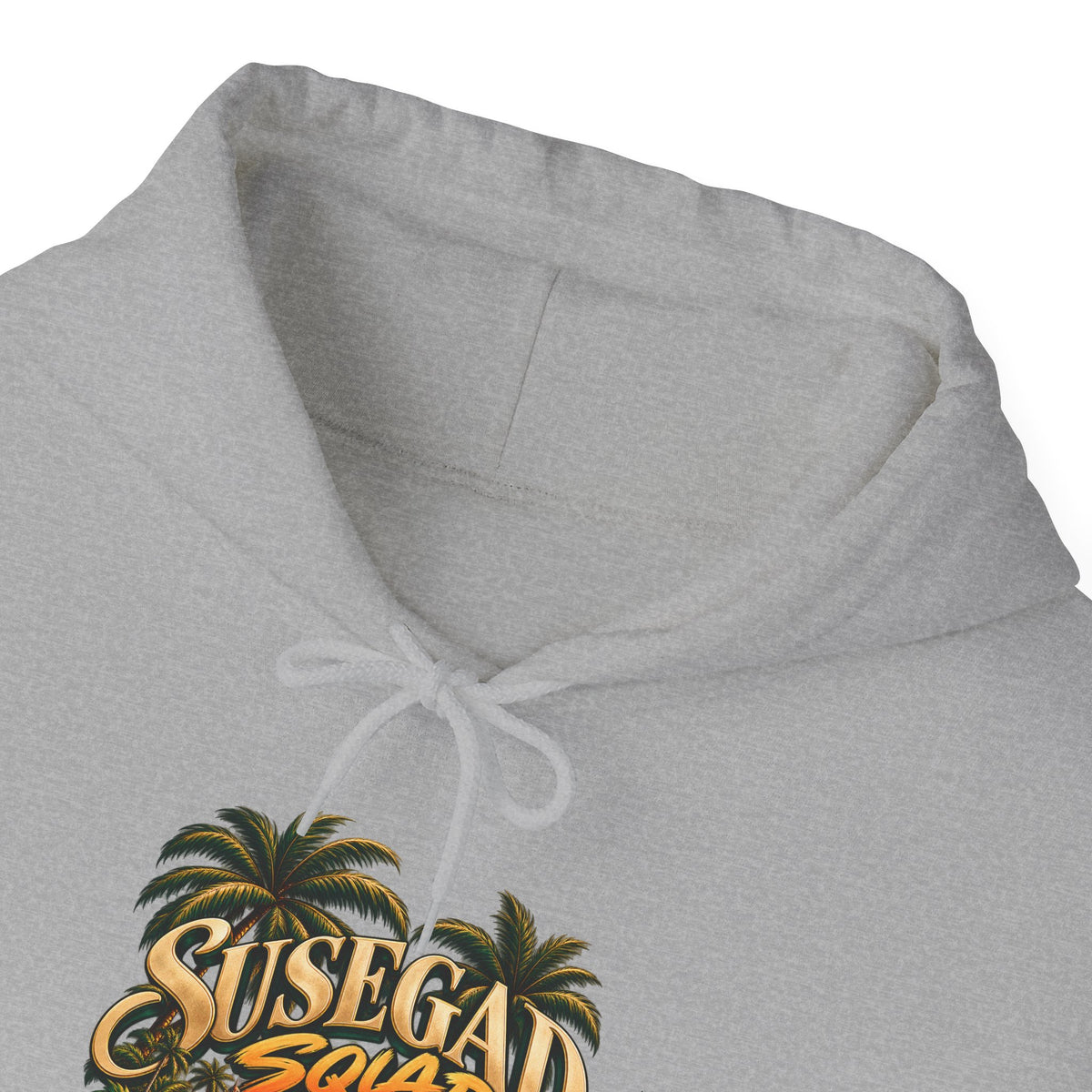 Susegad Squad Hoodie | Tropical Goan Sunset Graphic