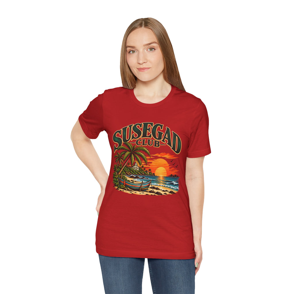 Susegad Club Sunset Beach Jersey T-Shirt