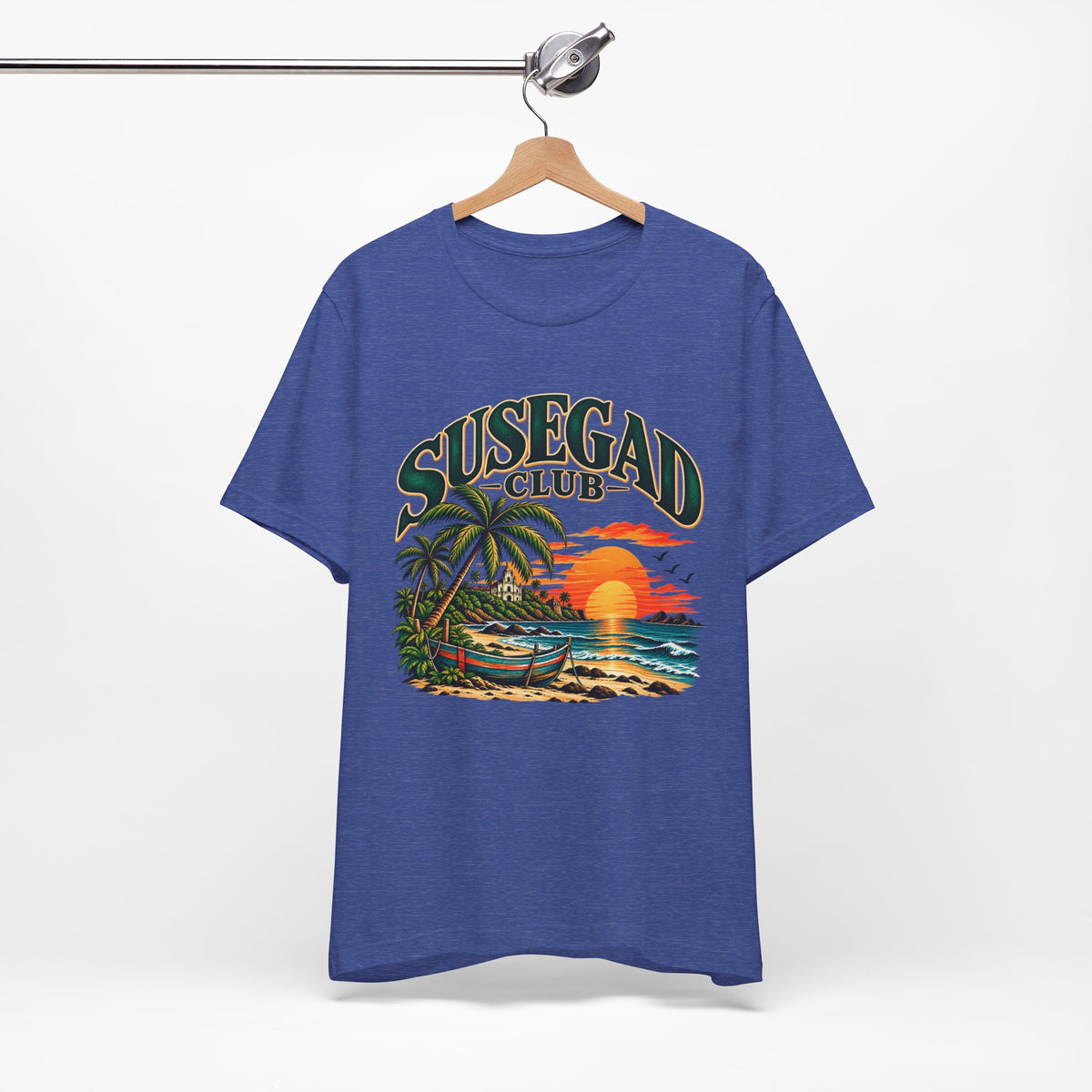 Susegad Club Sunset Beach Jersey T-Shirt