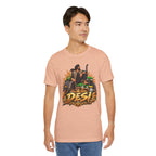 Desi Motorcycle Graphic Tee – Retro Biker India Pride T-Shirt