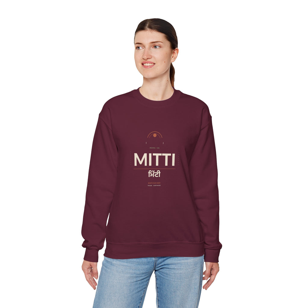 Mitti Minimalist Logo Crewneck Sweatshirt