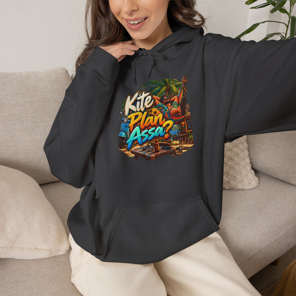 Kite Plan Assa? | Goan Heritage Heavy Blend Hoodie — Hammock Edition