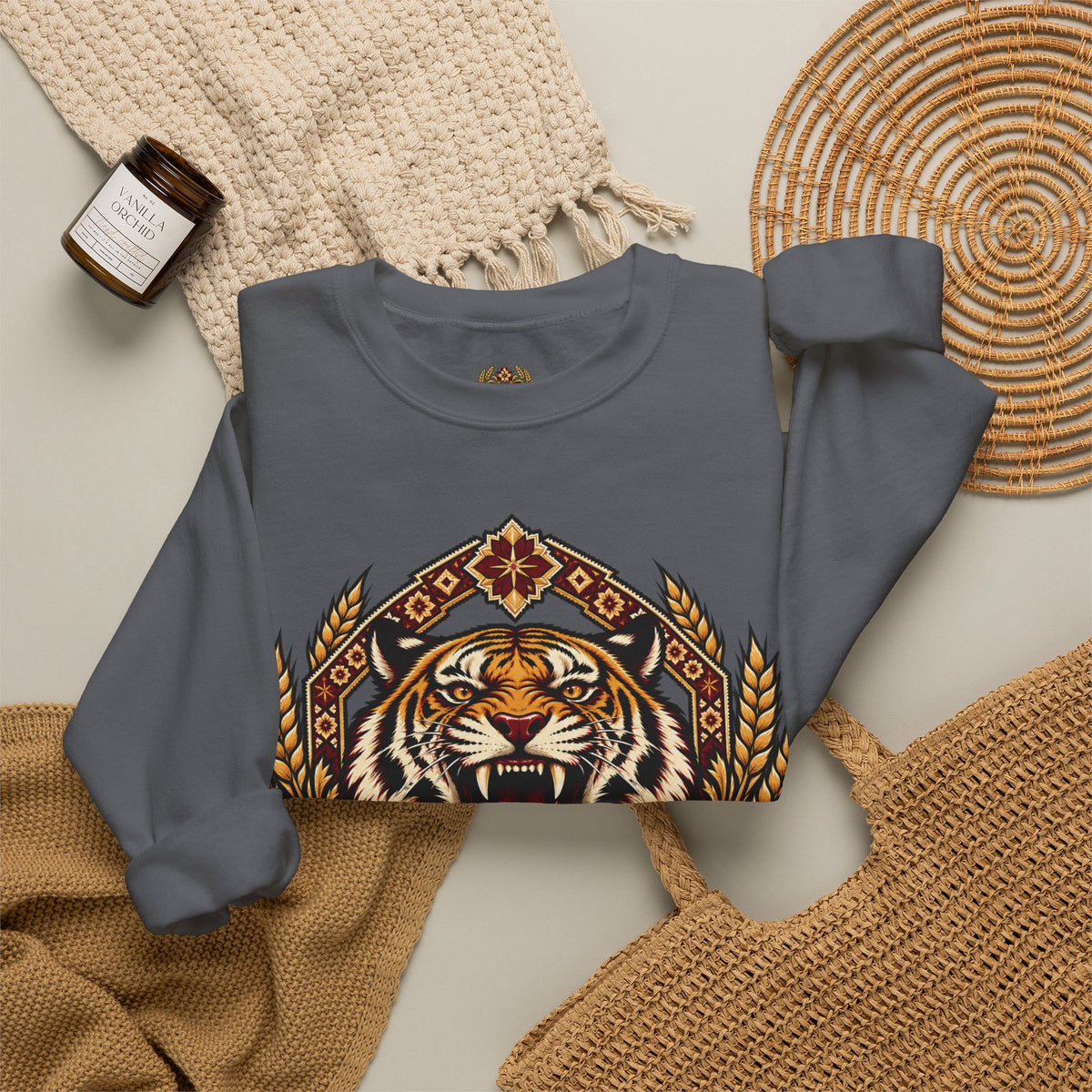 Punjab Tiger Crewneck Sweatshirt – Find Your Roar