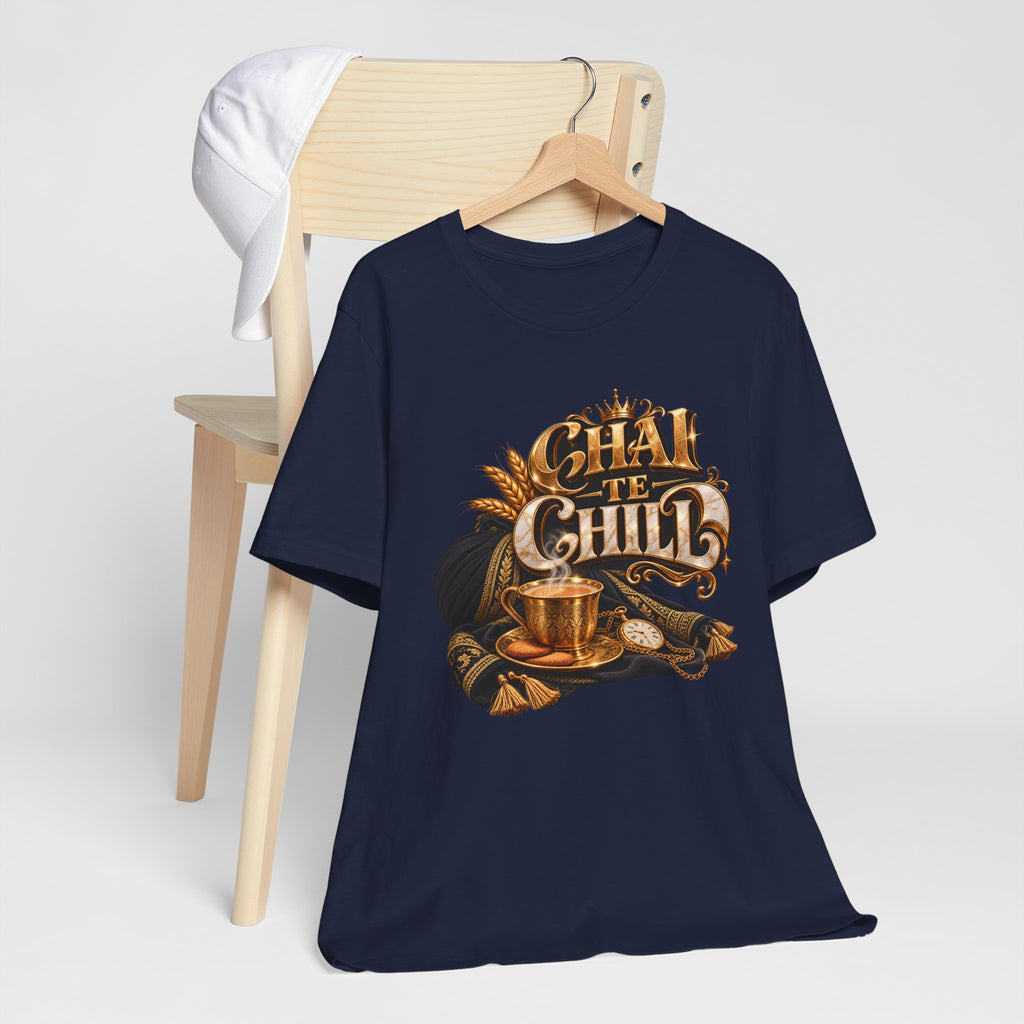 Chai Te Chilli T-Shirt — Vintage Indian Tea Design