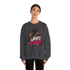 Jatti Energy Punjabi Graphic Crewneck Sweatshirt