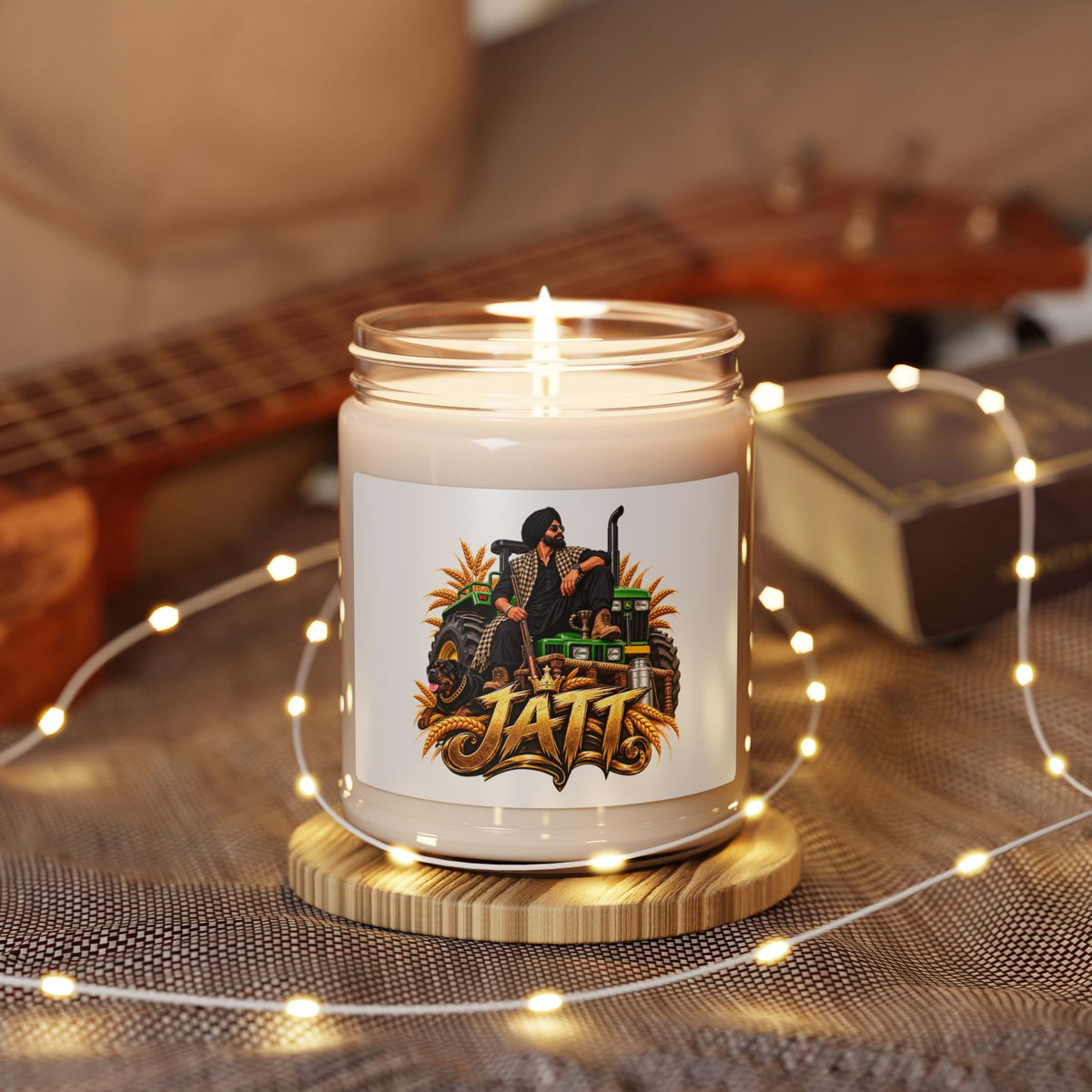 Farm Life Soy Candle — 'Tati' Tractor Graphic 9oz Scented Candle