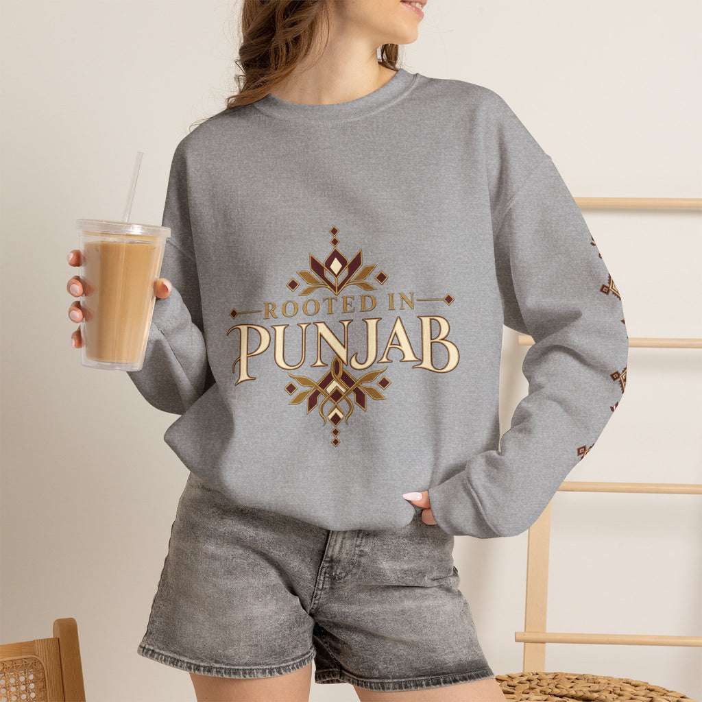 Rooted in Punjab Heritage Crewneck Sweatshirt