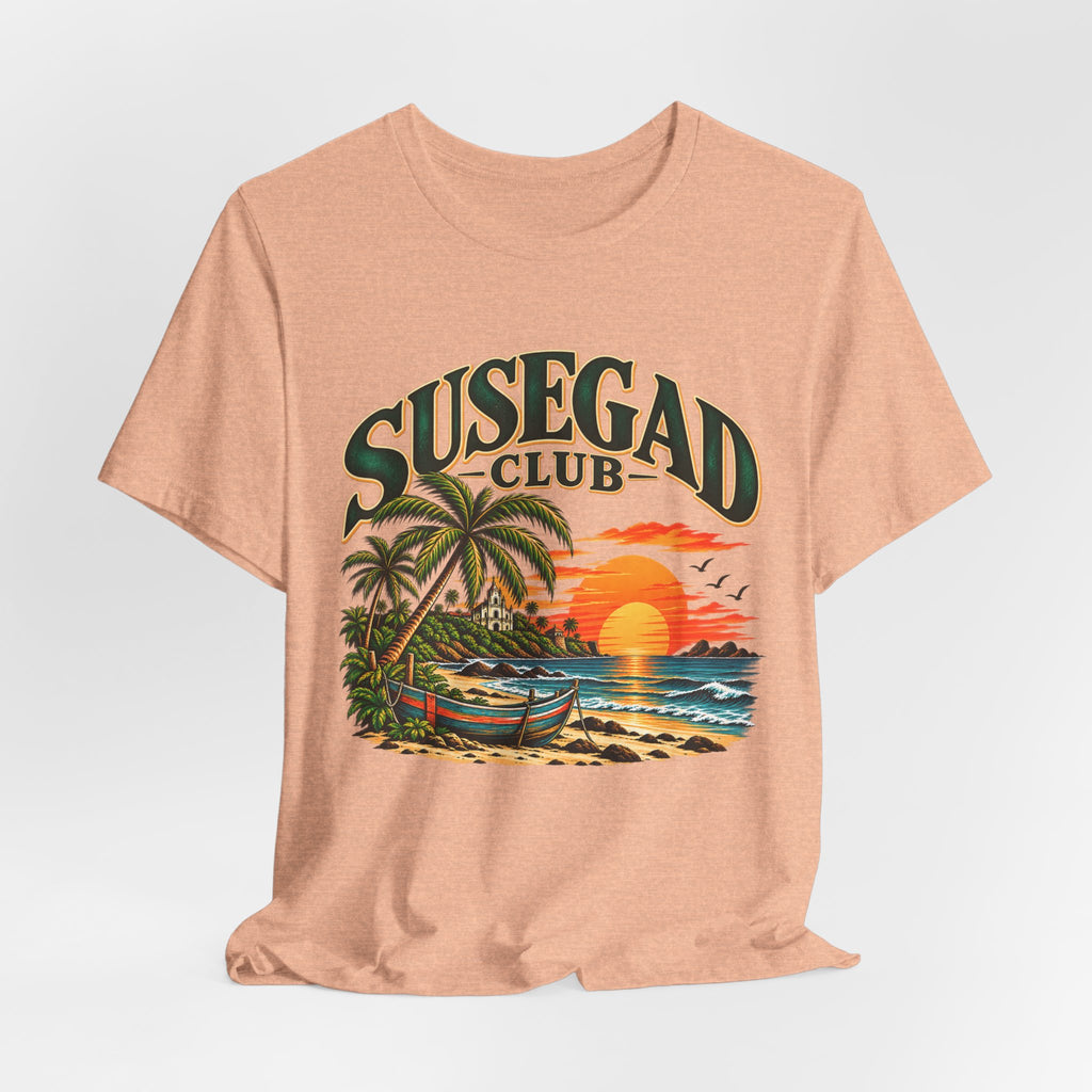 Susegad Club Sunset Beach Jersey T-Shirt