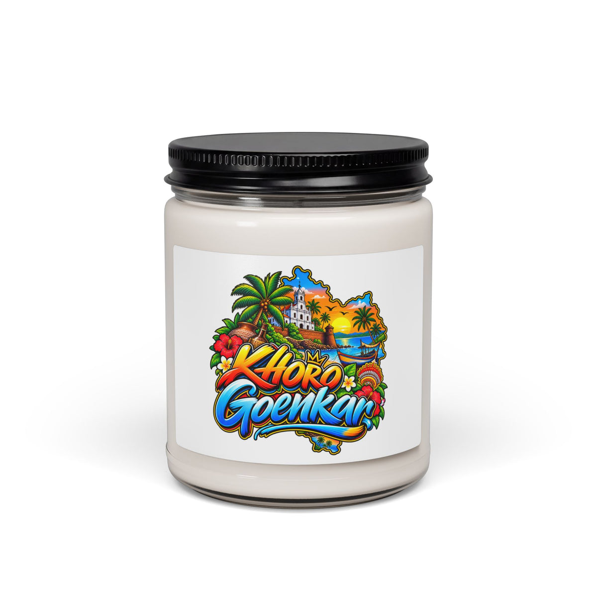 Khoro Goenkar – Goan Heritage 9oz Scented Soy Candle — product image 4