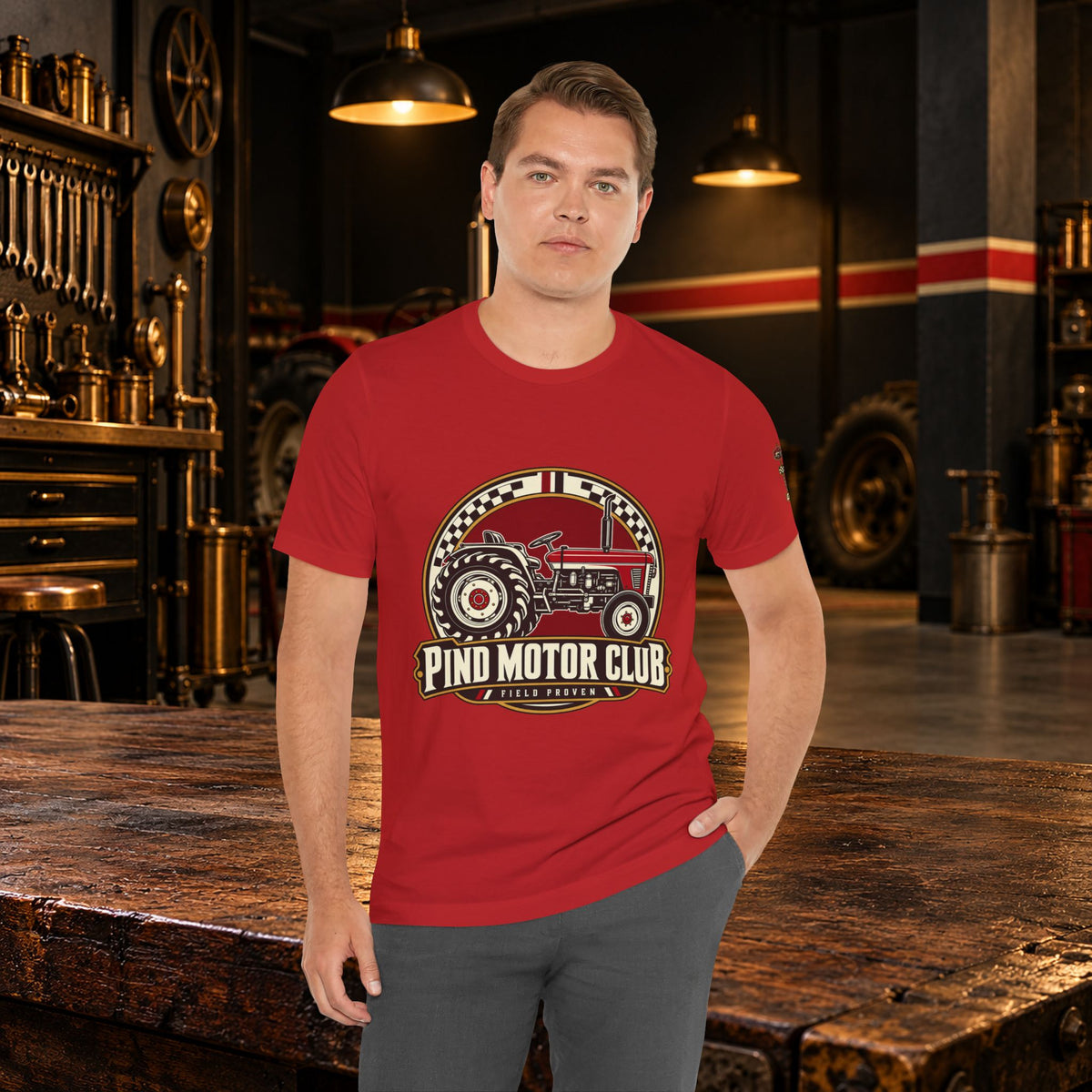 PIND Motor Club Vintage Car Graphic Tee
