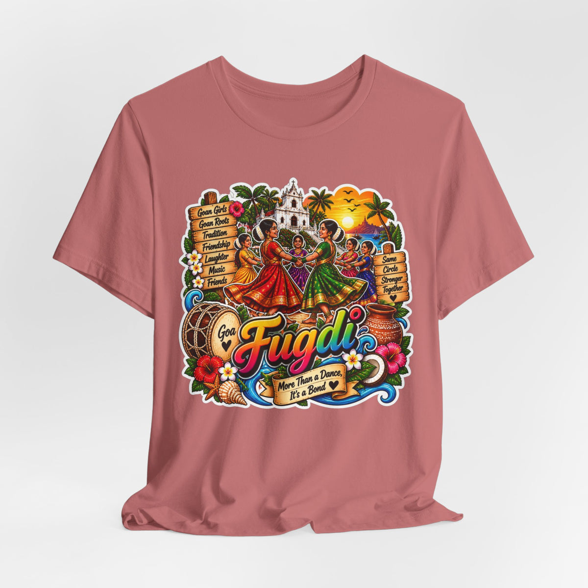 Goemcho Swag | Goan Heritage Jersey T-Shirt