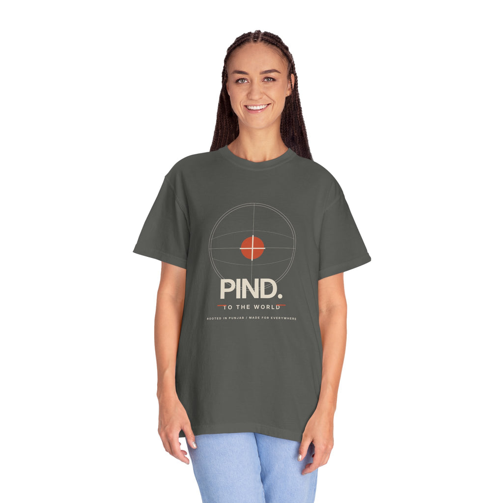 PIND. Punjabi Heritage Graphic T-Shirt | Garment-Dyed Tee