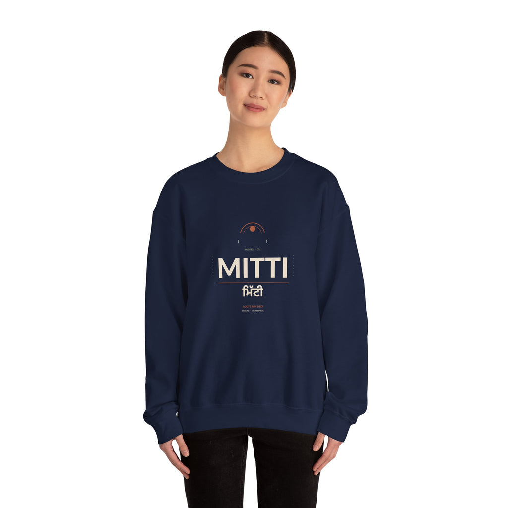 Mitti Minimalist Logo Crewneck Sweatshirt