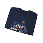 Sardar Warrior Sikh-Inspired Graphic Crewneck Sweatshirt