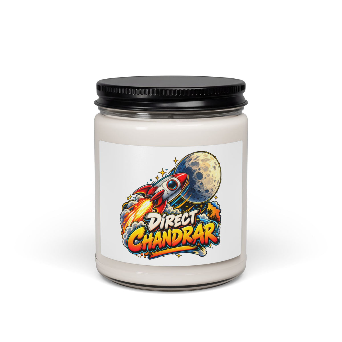 DIRECT CHANDRAR 9oz Soy Candle | Goan Graphic