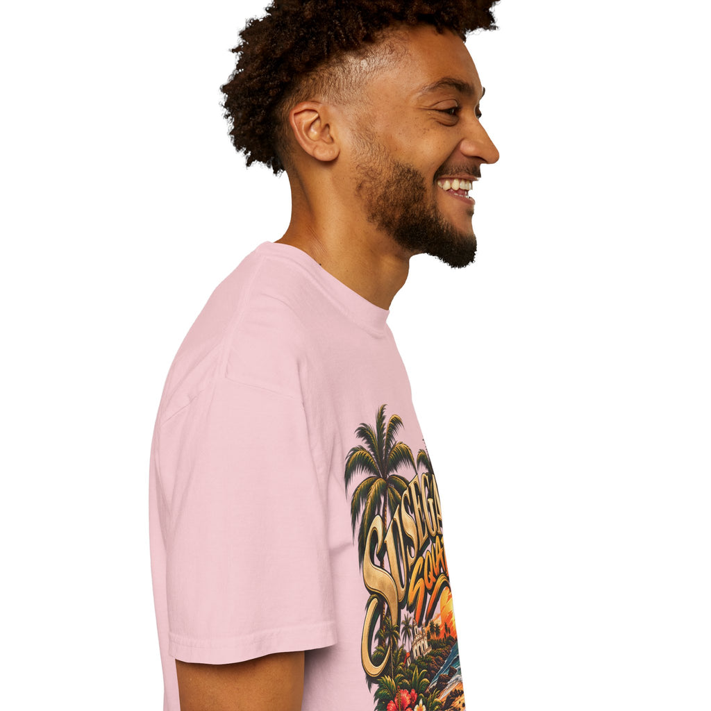 Susegad Squad Sunset Garment-Dyed T-Shirt