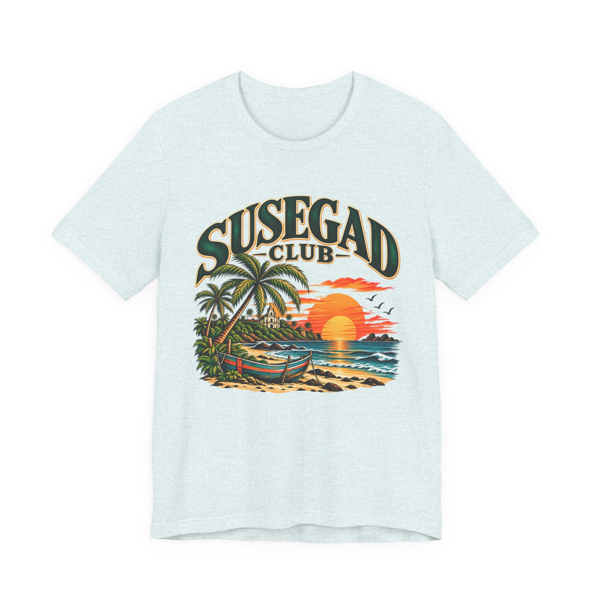 Susegad Club Sunset Beach Jersey T-Shirt