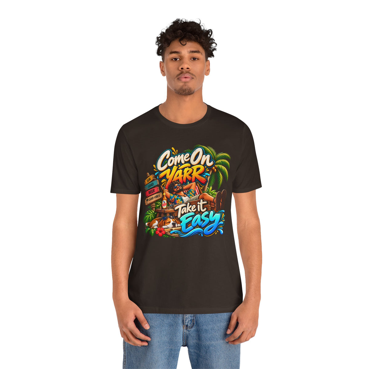 COME ON YARR / TAKE IT EASY Jersey T-Shirt