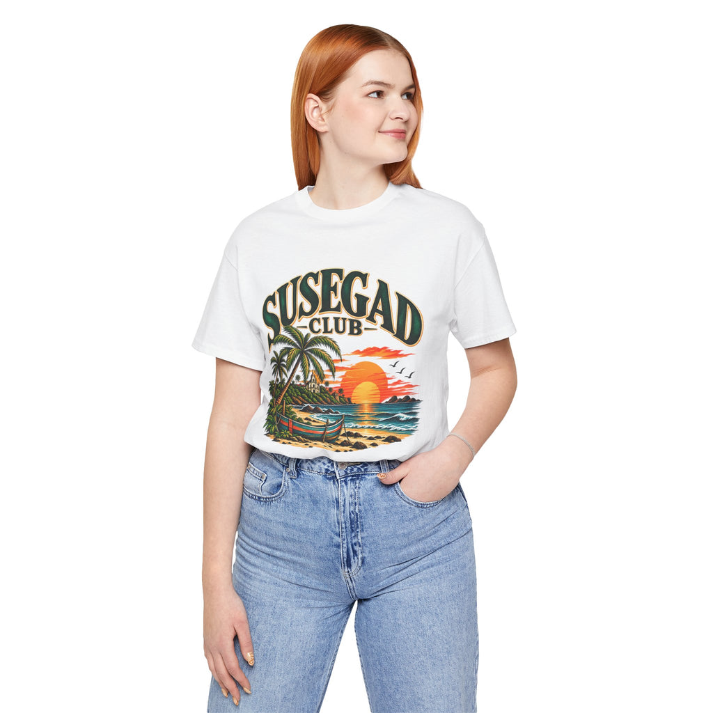 Susegad Club Sunset Beach Jersey T-Shirt