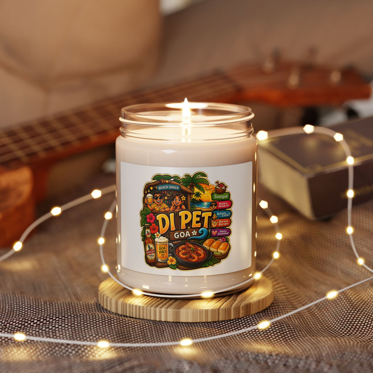 Goa Susegad State of Mind | Goan Heritage 9oz Scented Soy Candle