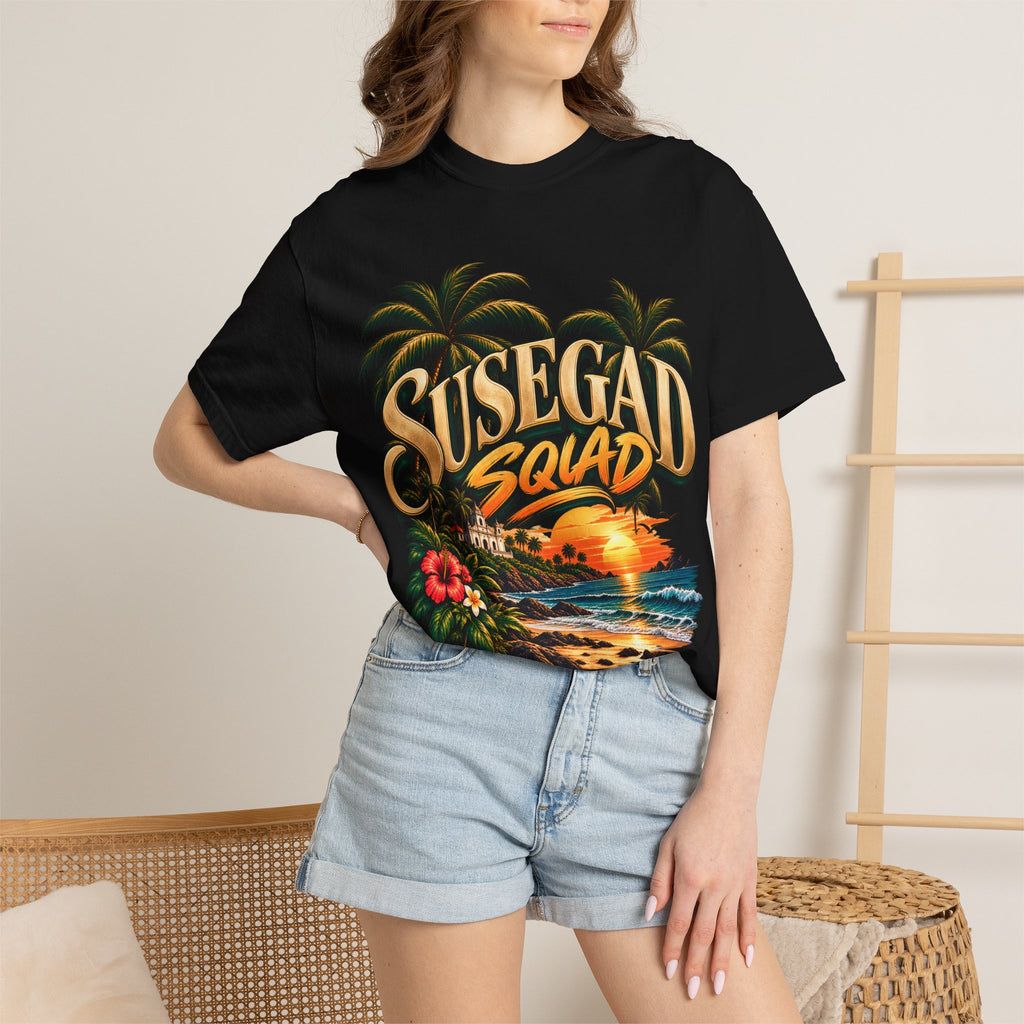 Susegad Squad Sunset Garment-Dyed T-Shirt
