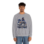 Sardar Warrior Sikh-Inspired Graphic Crewneck Sweatshirt