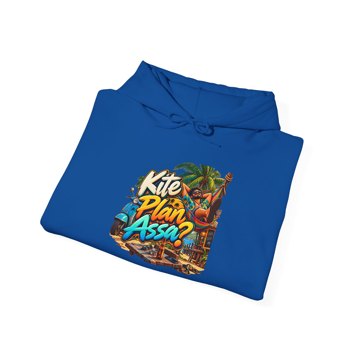 Kite Plan Assa? | Goan Heritage Heavy Blend Hoodie — Hammock Edition