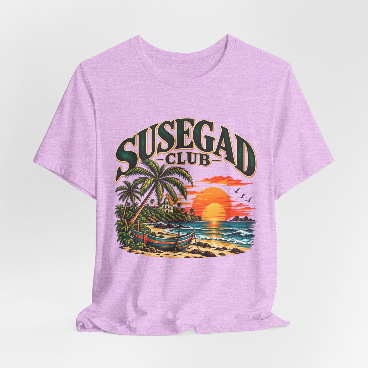 Susegad Club Sunset Beach Jersey T-Shirt