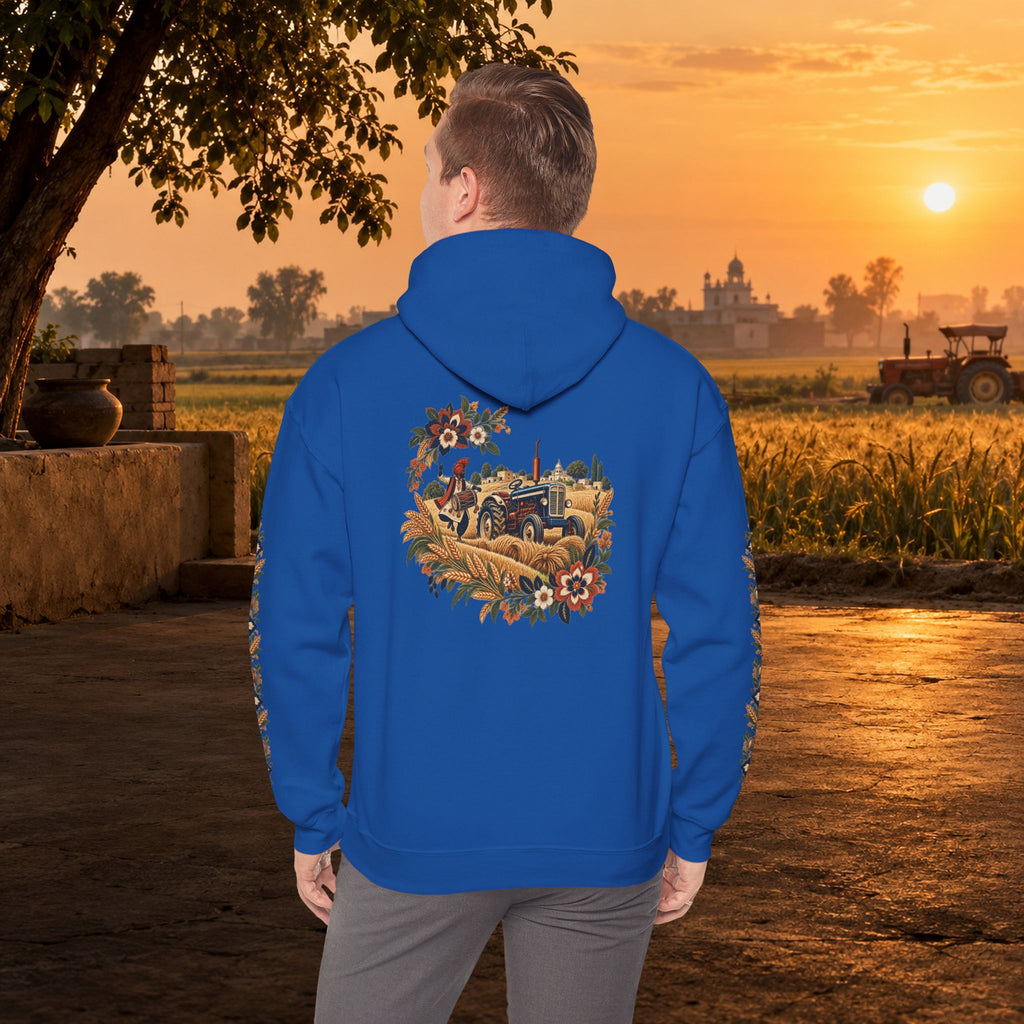 Bohemian Folk Art Drum Hoodie