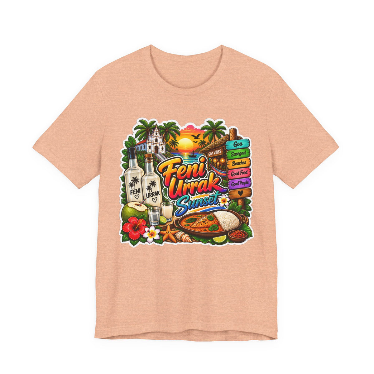 Feni Urrak Goan Drink Graphic Jersey T-Shirt