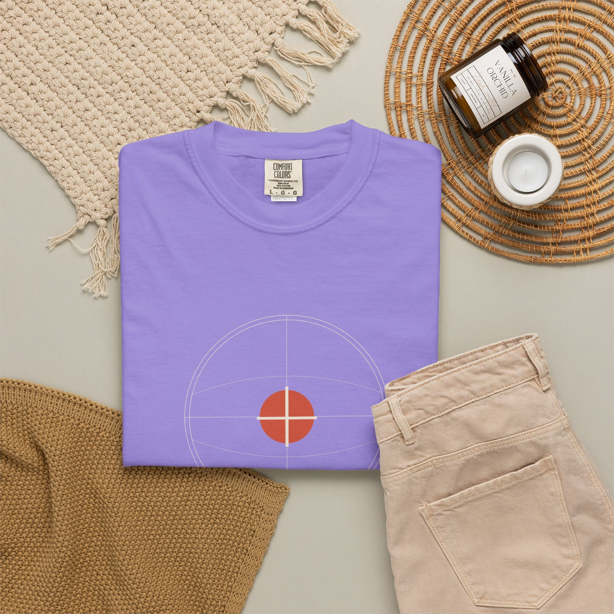 PIND. Punjabi Heritage Graphic T-Shirt | Garment-Dyed Tee