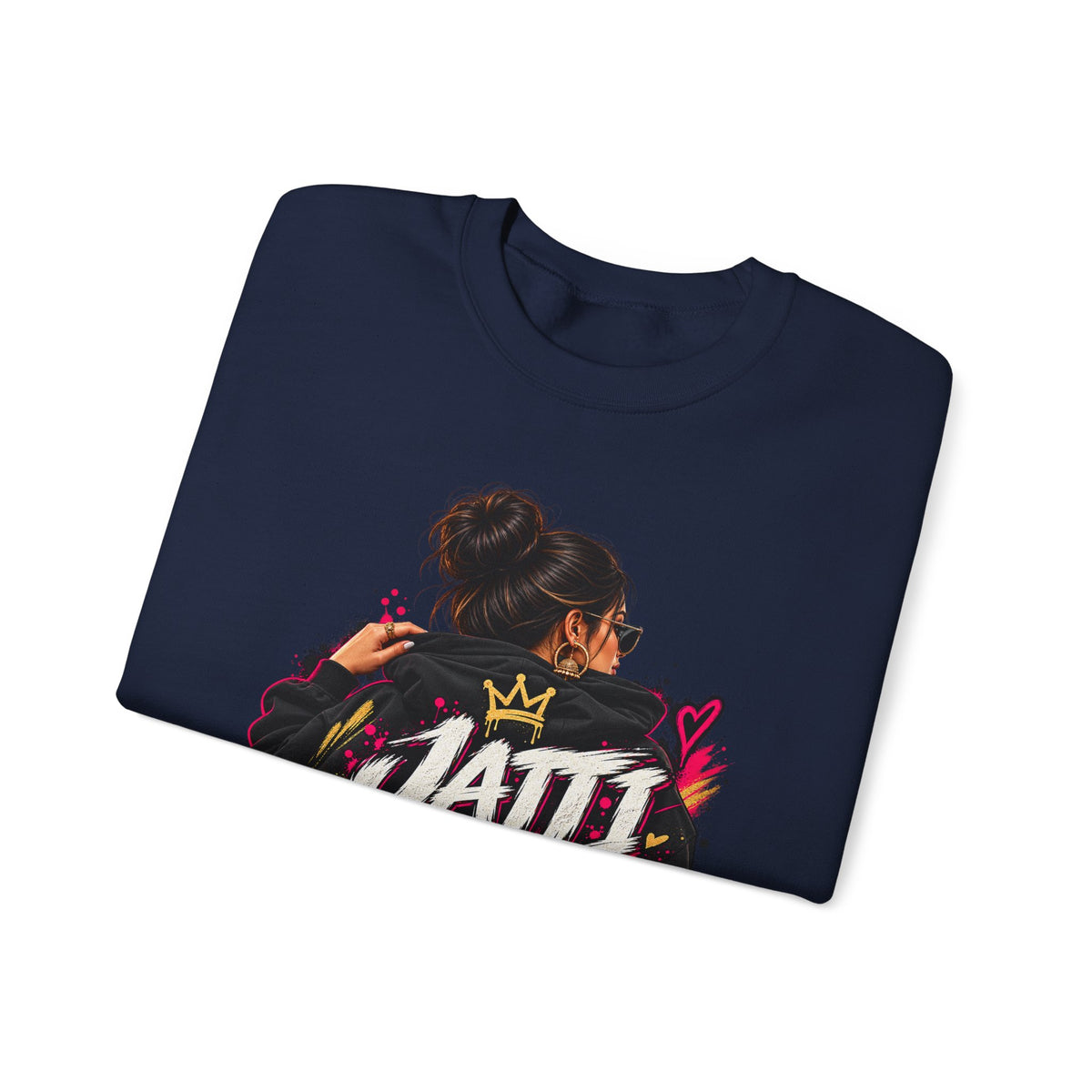 Jatti Energy Punjabi Graphic Crewneck Sweatshirt