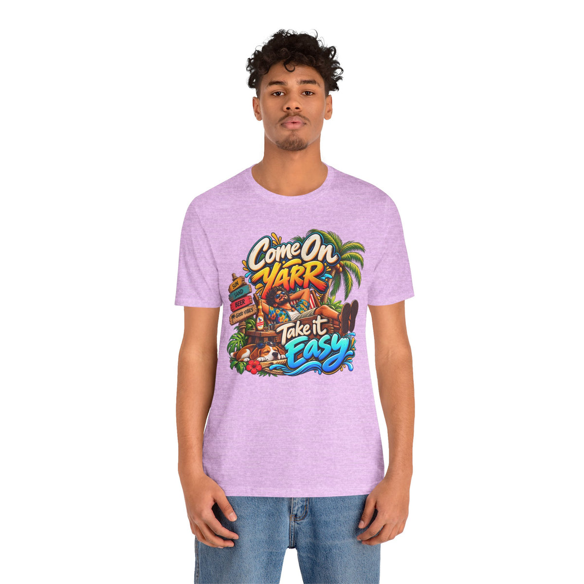 COME ON YARR / TAKE IT EASY Jersey T-Shirt