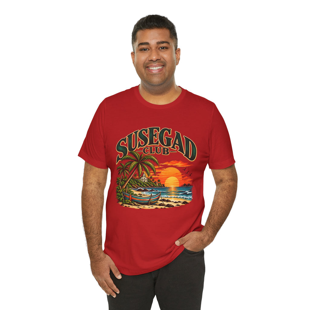Susegad Club Sunset Beach Jersey T-Shirt
