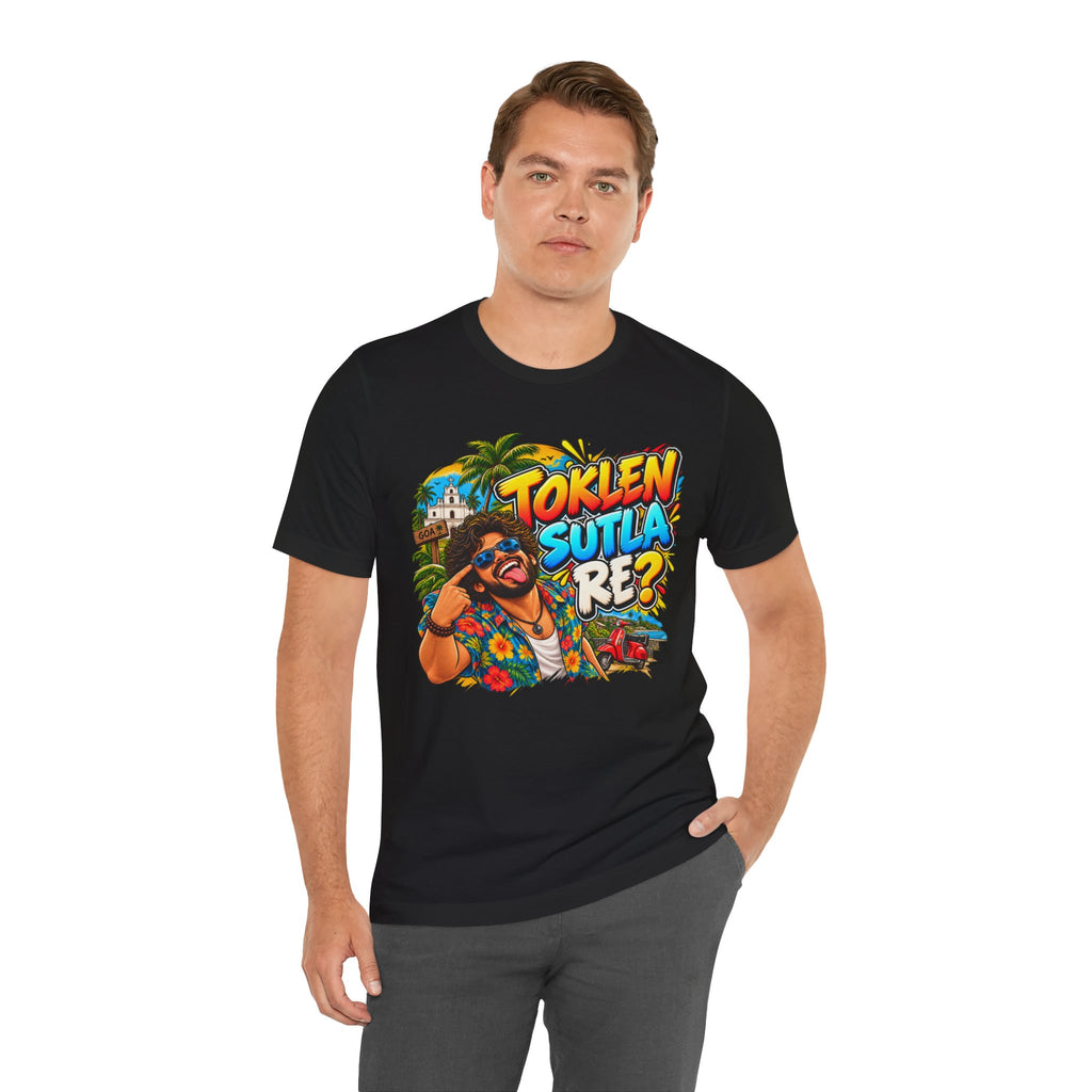 Toklen Sutla Re? | Goan Heritage Jersey T-Shirt