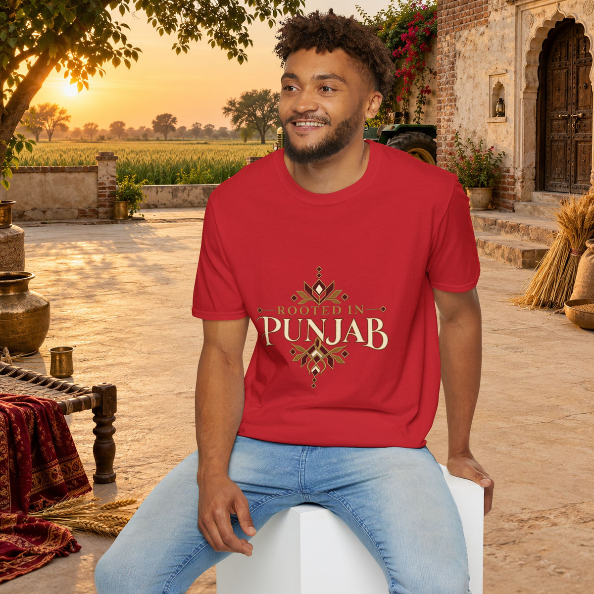 Rooted in Punjab The Root Heritage T-Shirt